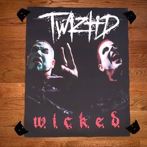 Twiztid WICKED Psychopathic Records MNE Poster